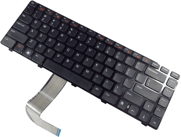 Laptop Sized Keyboard PNG Clipart Background 1